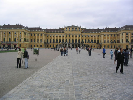 Le ch�teau de Schonbrunn