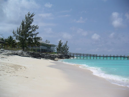 Plage de Colombus Isle