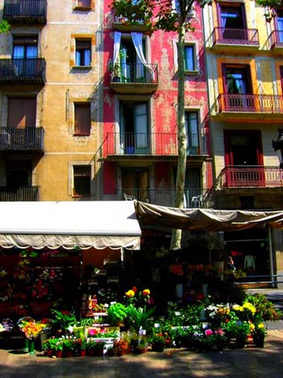 Barcelone, fa�ades