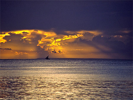 Soleil couchant