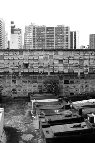Cimeti�re sur les collines de salvador de bahia