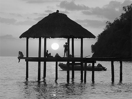 Coucher de soleil mahor�