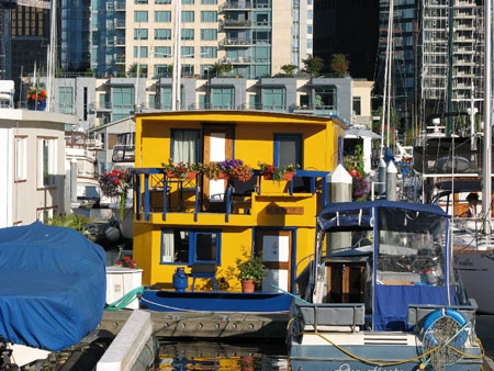 Maison flottante, Vancouver