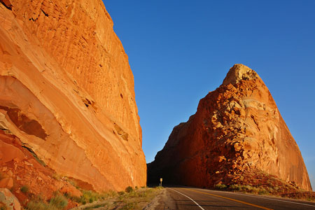 Une br�che dans le canyon