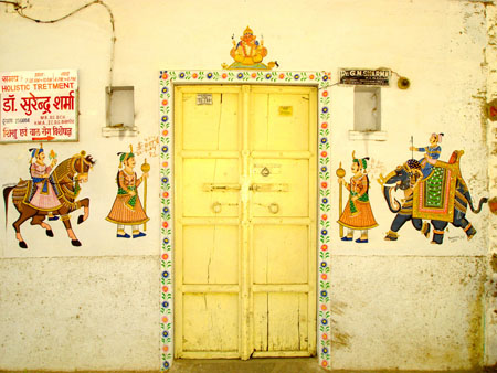 Porte d�cor�e