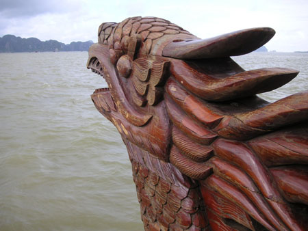 Proue de bateau