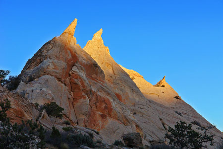 Derni�re lueur aux abords de Cottonwood Canyon Road