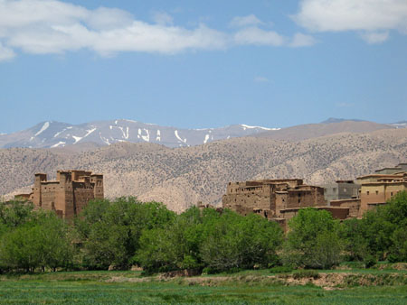 Ksar et village