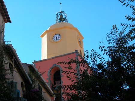 Clocher de l'�glise de Saint-Tropez