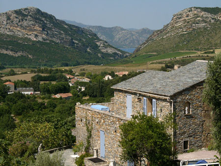 Vue sur le golfe de St. Florent