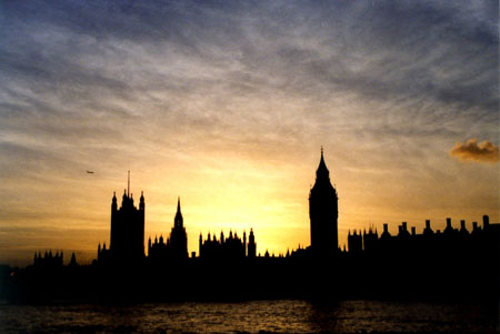 Sur les bords de la Tamise - Big Ben