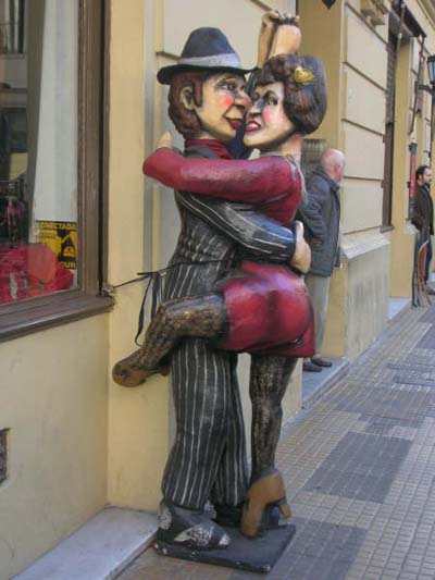 Statue tango � San Telmo