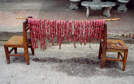 S�chage de saucisses
