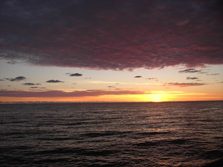 Lever de soleil aux Whitsundays