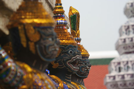 Les singes gardiens du temple