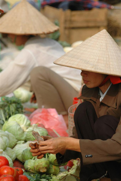 March� pr�s de Bac Ha