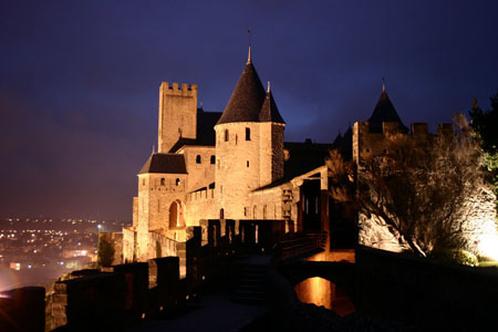 Carcassonne de nuit
