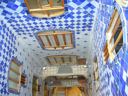 Cour int�rieure Casa Batllo