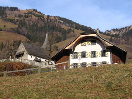 Chalets du canton de Vaud..