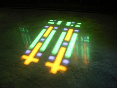 Reflet dans l'�glise