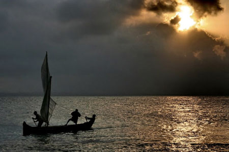 Vent solaire sur les San Blas