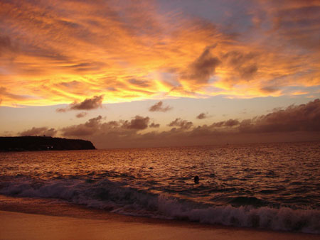 Coucher du soleil
