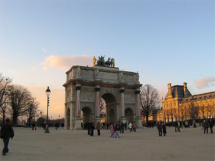 Arc de triomphe du caroussel du Louvre