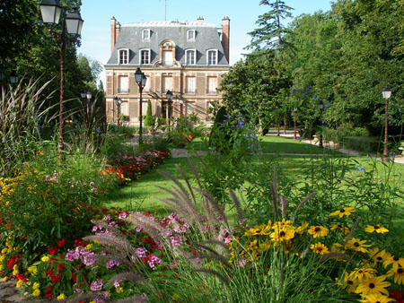 Ch�teau Saran, couleurs d'�t�