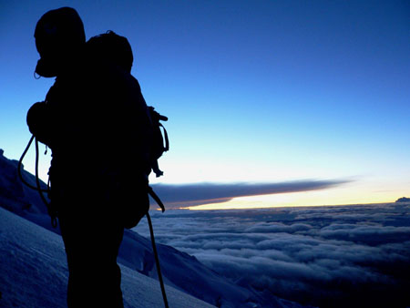 Ombre chinoise au Cotopaxi