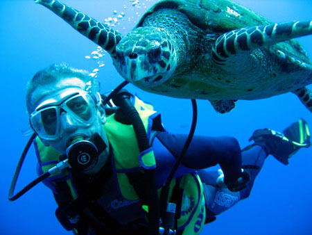 Balade accompagn�e dans le lagon