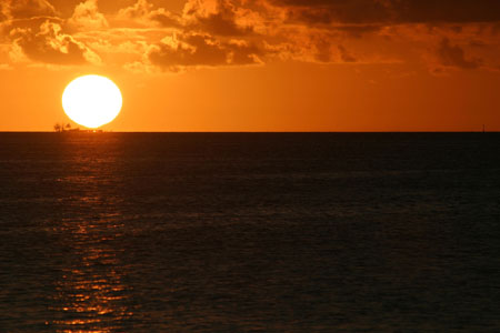 Coucher de soleil