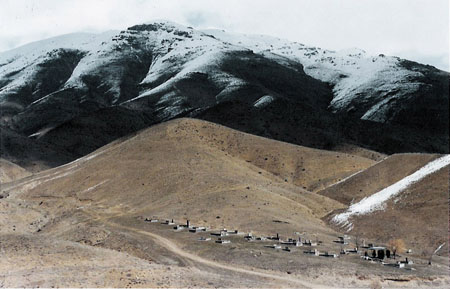 Cimeti�re en montagne