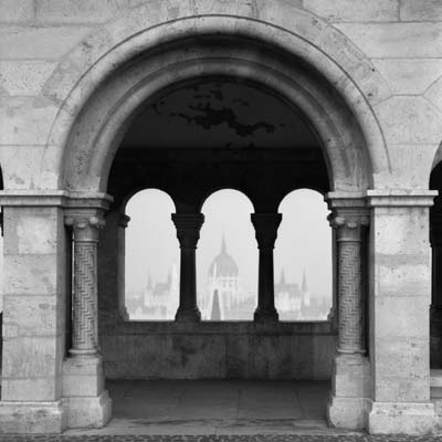 Bastion des P�cheurs (vue du Parlement)