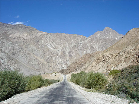 la route du Pamir 