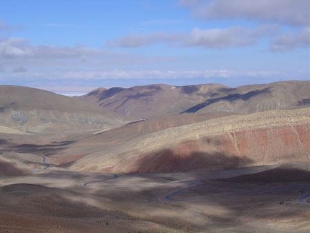 La pr�Cordill�re des Andes