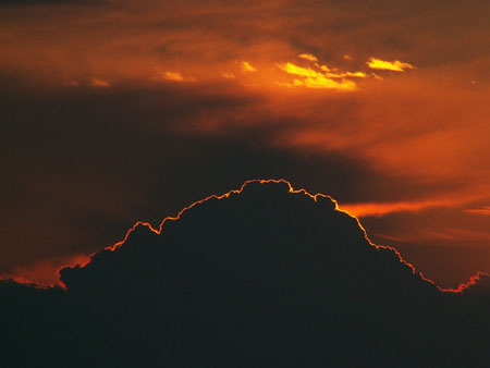 coucher de soleil