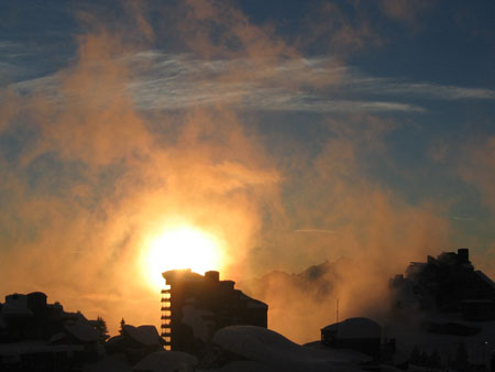 coucher de soleil