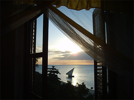 Soleil et  persienne