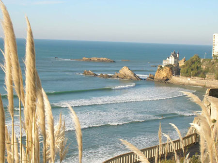 la C�te des Basques 