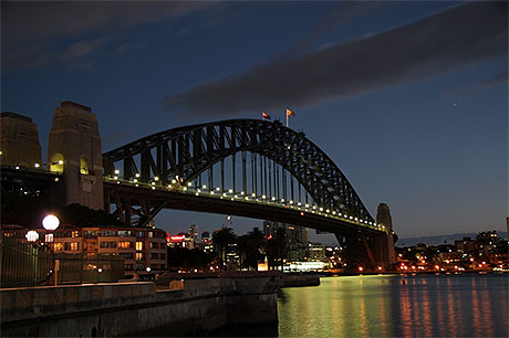 Lever du jour sur Sydney