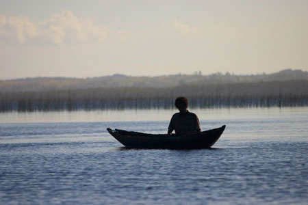 Pr�paration d'un bateau