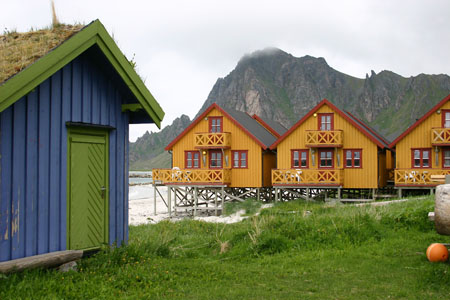 Chalets sur l'ile d'And�y