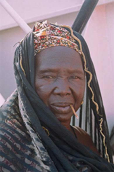 La vendeuse d'arachide