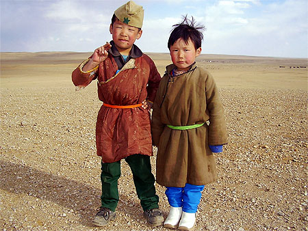 Rencontre au milieu du desert