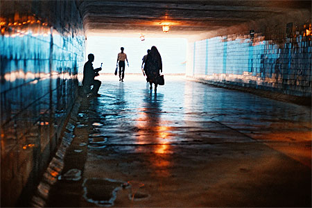 Violoniste souterrain...