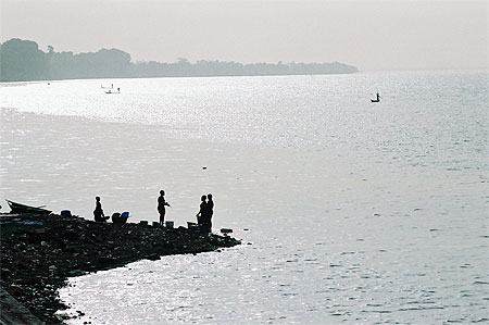 S�gou rives du Niger au Cr�puscule