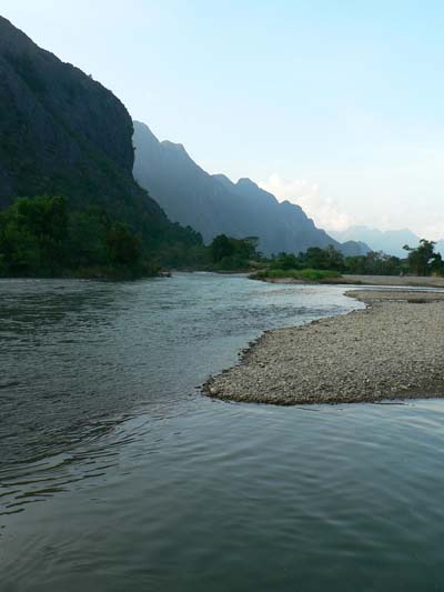 paysage Vang Vieng