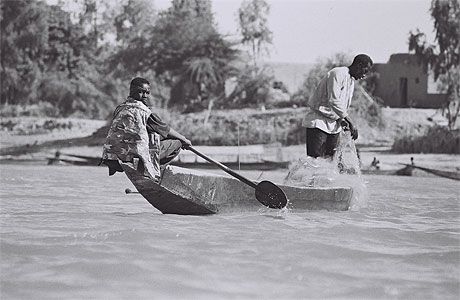 P�cheurs sur le fleuve Niger