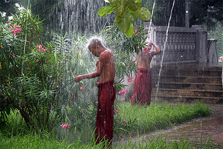 Une douche miraculeuse