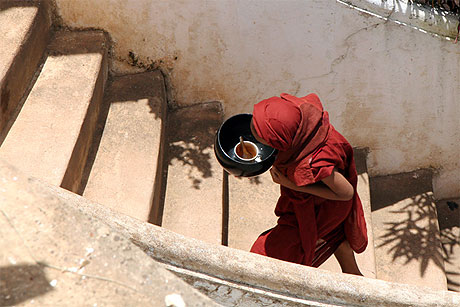 quand la robe est port�e � l'orientale